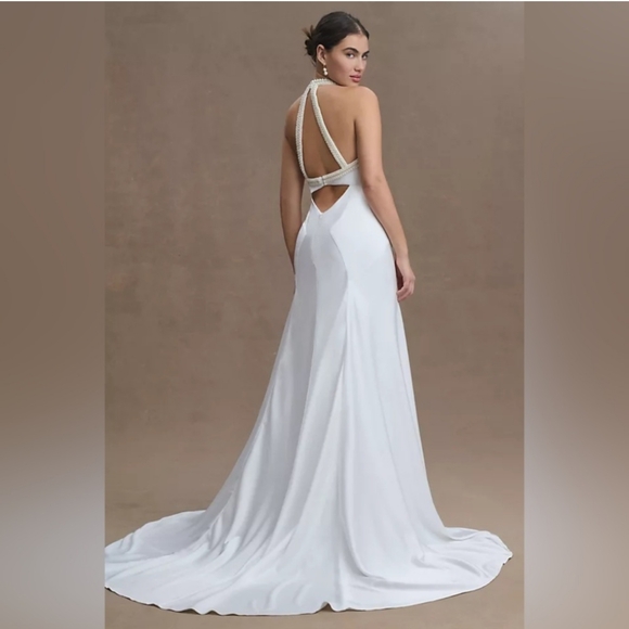 BHLDN Johanna Pearl Wedding Dress - Picture 3 of 8